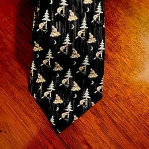 Hermes luxury silk tie